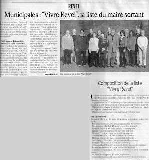 Elections à Revel: article DL