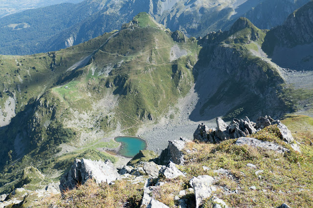 Tour lac du Crozet lac de la Sitre, mardi avec Christophe