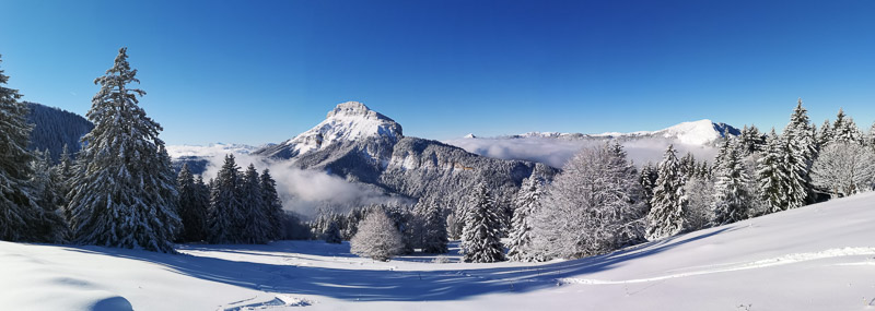 Superbes paysages pour notre randonnée en Chartreuse avec en prime des chamois
