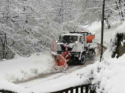 Pourquoi suis allée si loin pour marcher dans la neige, il fallait juste que j’attende un peu :-D