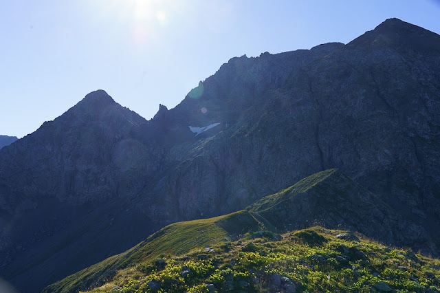 Col du Loup et petite lance du Crozet