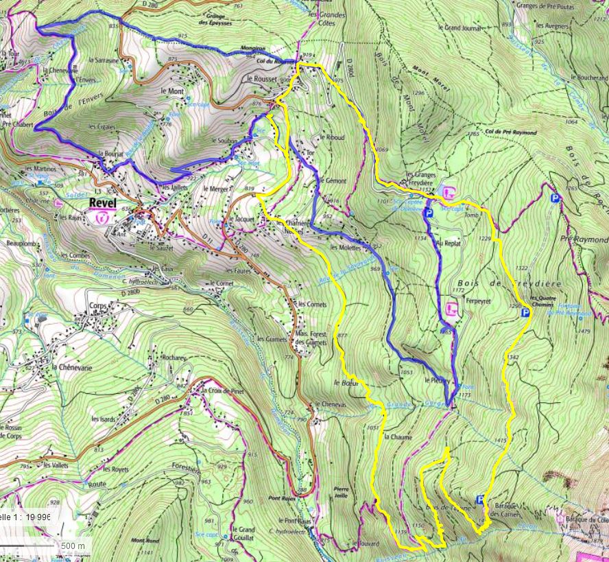 Balades à Revel le 30 et 31 décembre
