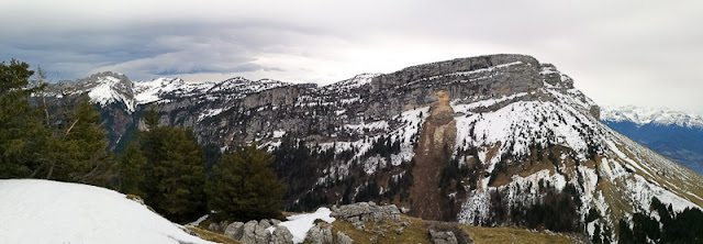 Roc d’Arguille avec Célia